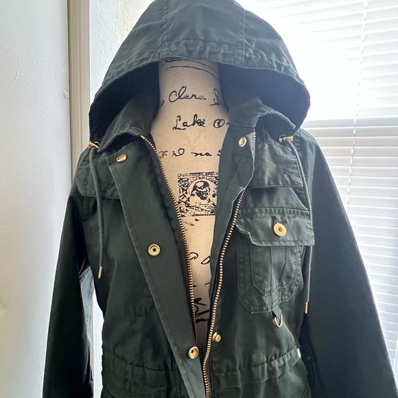 JCREW Womand Green Dark Jacket - Picture 16 of 16